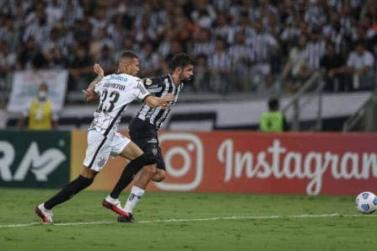 Diego pode conquistar seu primeiro título com a camisa alvinegra em breve-(Foto: Pedro Souza / Atlético-MG)