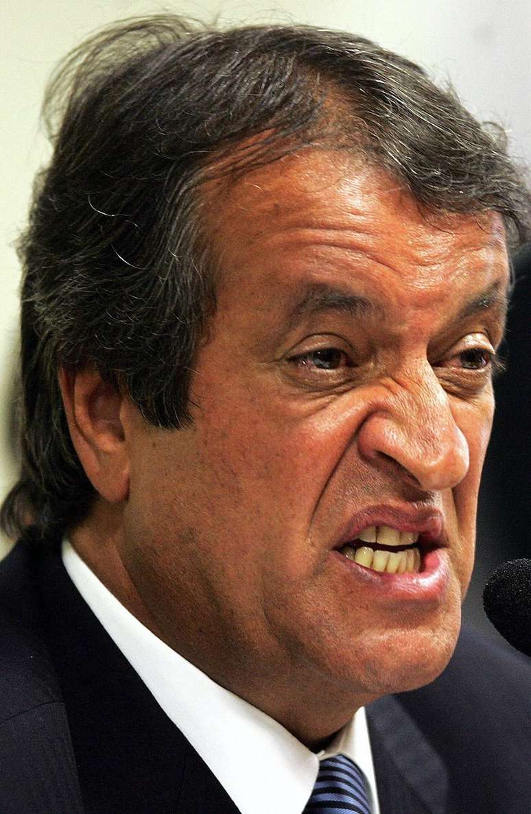 Valdemar da Costa Neto, em foto de 2005, foi condenado por por corrup&ccedil;&atilde;o passiva e lavagem de dinheiro no esc&acirc;ndalo do mensal&atilde;o