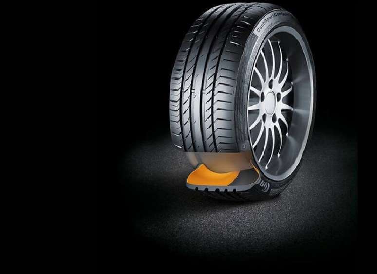 Pneu SSR da Continental