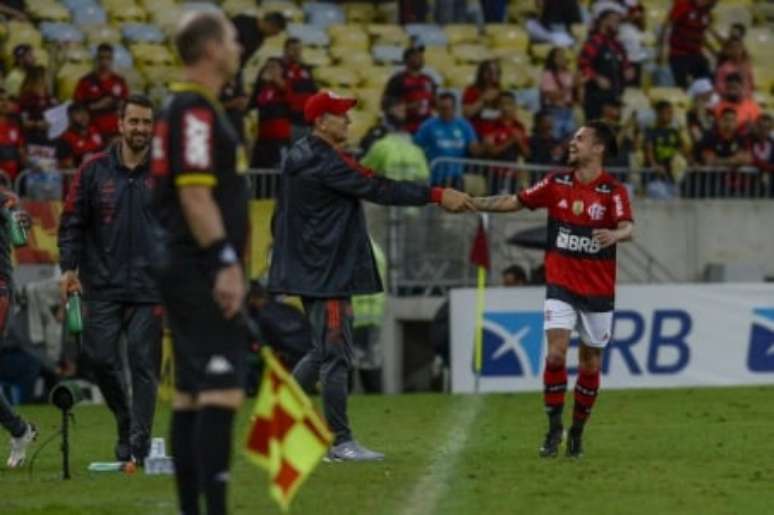 Michael marcou o segundo gol na vitória contra o Bahia, por 3 a 0 (Foto: Marcelo Cortes / Flamengo)