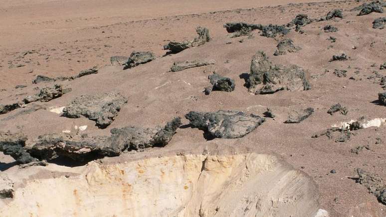 Segundo geólogos, os campos de vidro do deserto do Atacama foram preservados pela hiperaridez do terreno