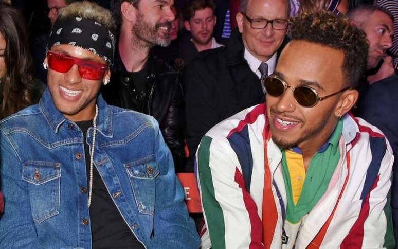 Lewis Hamilton e Neymar são amigos de longa data (Reprodução/Instagram)