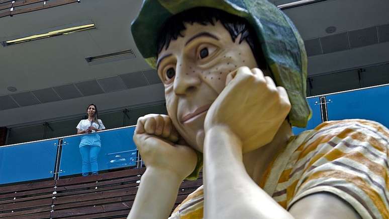 O Chaves é um dos personagens emblemáticos da televisão mexicana — na Colômbia, há uma estátua em sua homenagem