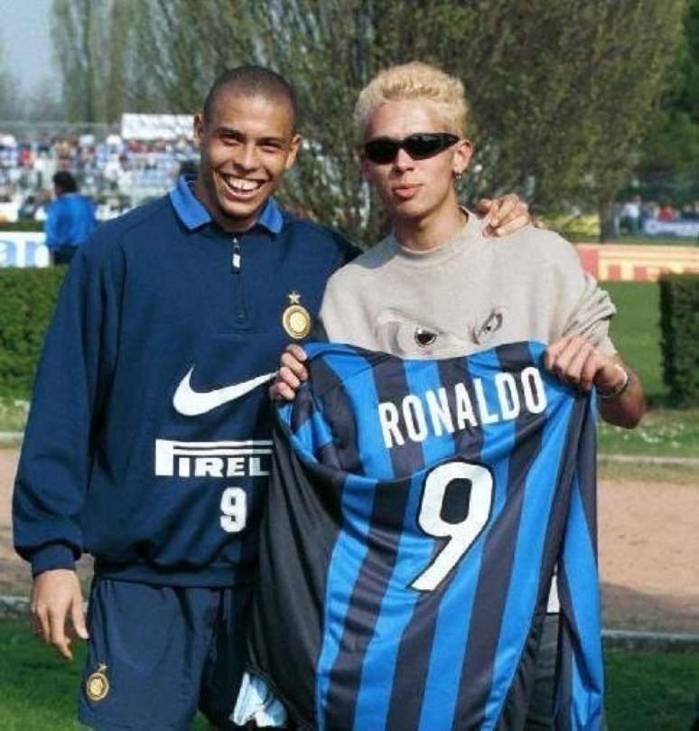 Valentino Rossi tem em Ronaldo um de seus her&oacute;is no esporte 