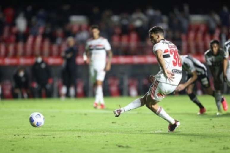 Calleri será desfalque do São Paulo (Foto:Paulo Pinto / saopaulofc.net)