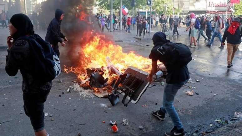 Chile vive momento histórico, que teve estopim em protestos populares