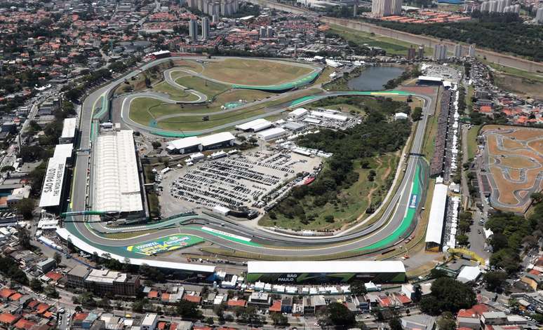 O aut&oacute;dromo Jos&eacute; Carlos Pace, em Interlagos, zona sul de S&atilde;o Paulo
