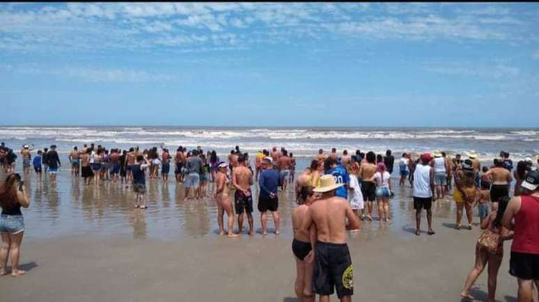 Ataque, na Praia do Boqueirão, causou pânico entre os banhistas
