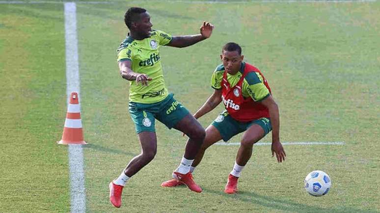 O Palmeiras seguiu a preparação para o clássico contra o São Paulo (Foto: Cesar Greco)