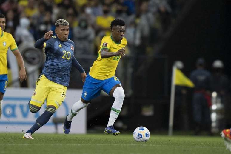 Vini Júnior substituirá Neymar (Foto: Lucas Figueiredo/CBF)