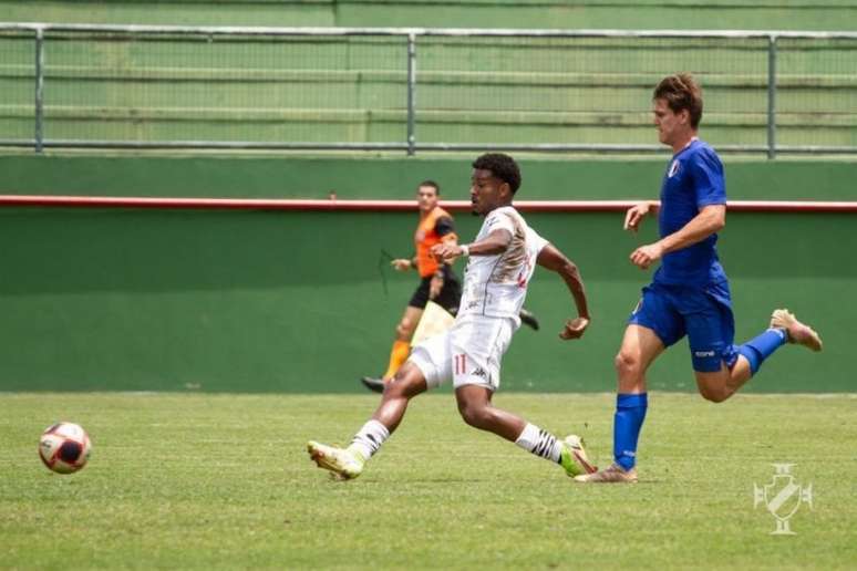 Marcos Dias em ação pelo Vasco na disputa da Copa Rio OPG sub-20 (Foto: Vitor Brügger/Vasco)