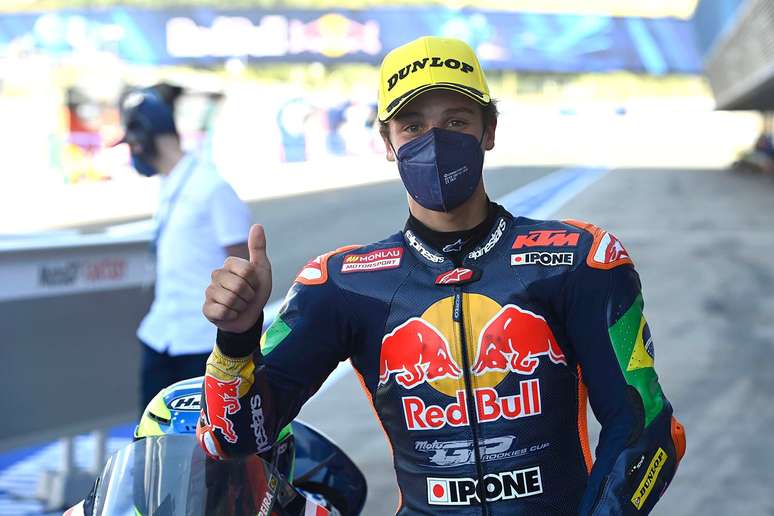 Diogo Moreira disputou a Red Bull Rookies Cup em 2021 