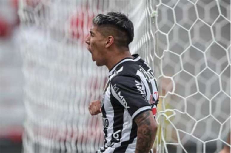 Zaracho fez o gol que deu mais três pontos para o Galo-(Foto: Pedro Souza / Atlético-MG)