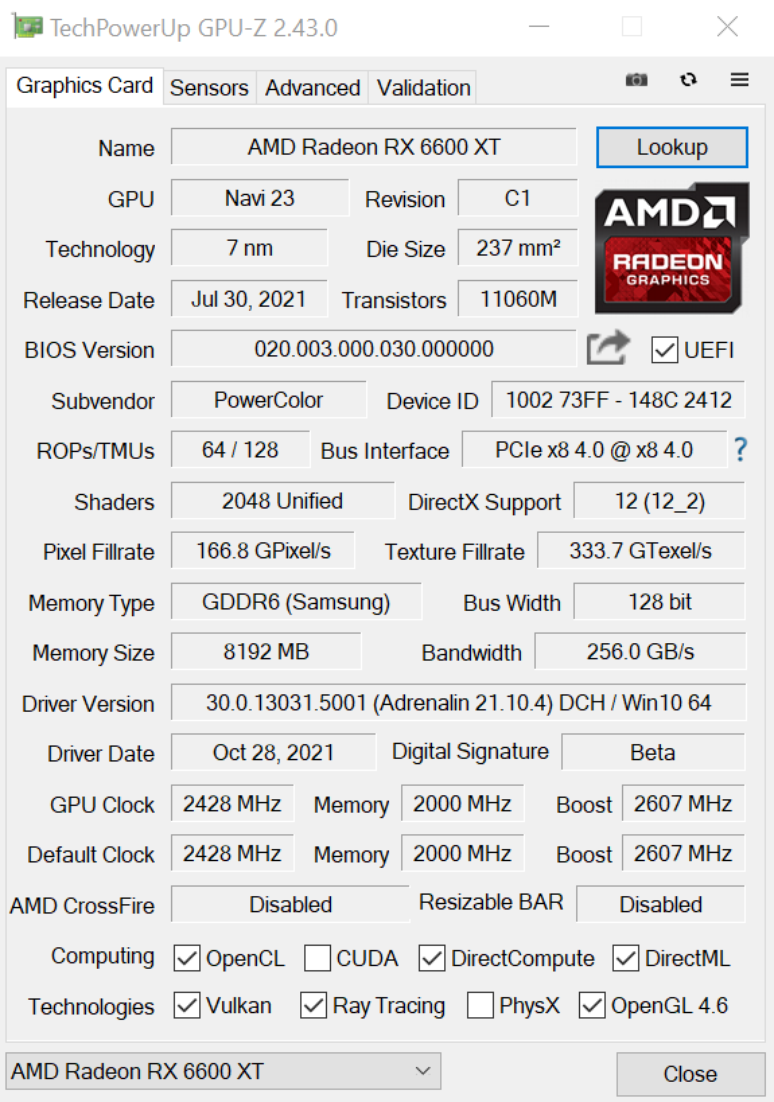 Testes da GPU