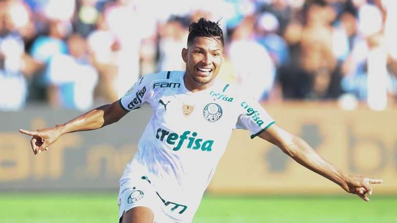 Com seis gols, Rony é o artilheiro do Palmeiras nesta edição da Libertadores (Foto: Cesar Greco/Palmeiras)