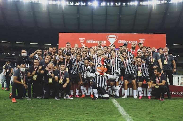 O Atlético-MG tentará o tricampeonato estadual em 2022-(Fotos: Pedro Souza / Atlético)