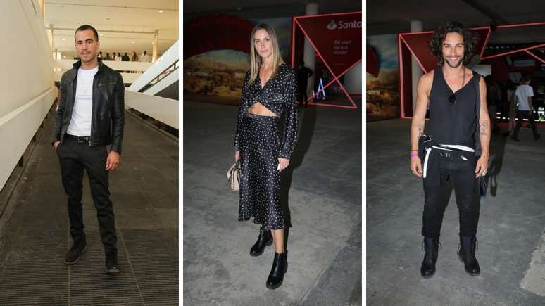 Famosos no SPFW N52.