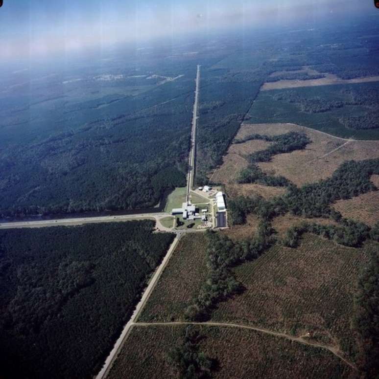 Observatório Ligo, em Livingston, na Louisiana, Estados Unidos