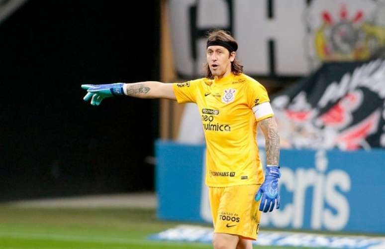 Cássio em ação pelo Corinthians (Foto: Rodrigo Coca/Ag. Corinthians)