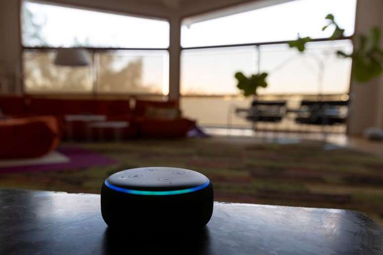 Dispositivo Echo Dot Alexa, da Amazon
01/10/2021
REUTERS/Mike Blake