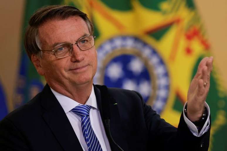 Presidente Jair Bolsonaro em Brasília
11/11/2021
REUTERS/Ueslei Marcelino
