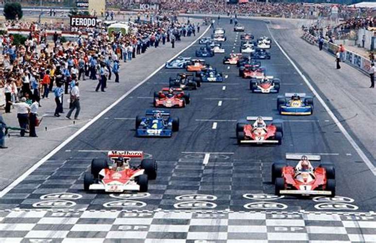 1976, o ano em que o tapetão imperou. Largada do GP da França