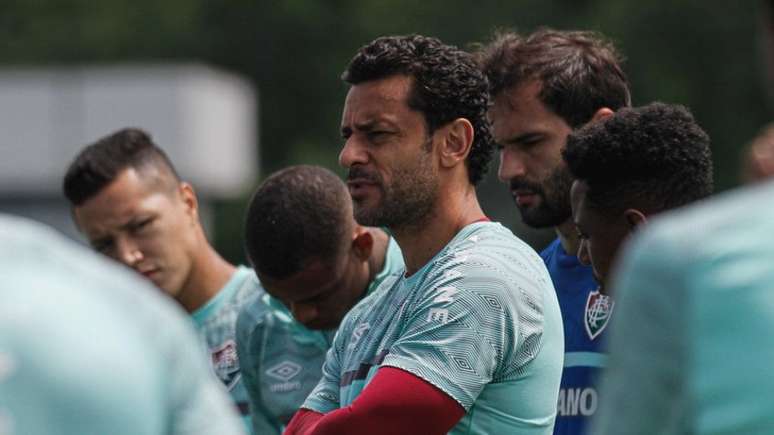 Fred volta após cumprir suspensão automática (Foto: Lucas Merçon/Fluminense FC)