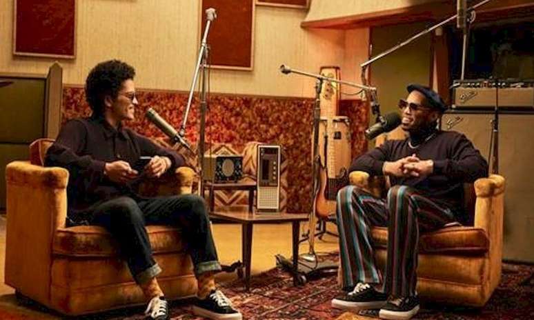Bruno Mars e Anderson .Paak lançam a primeira música da banda Silk Sonic;  veja