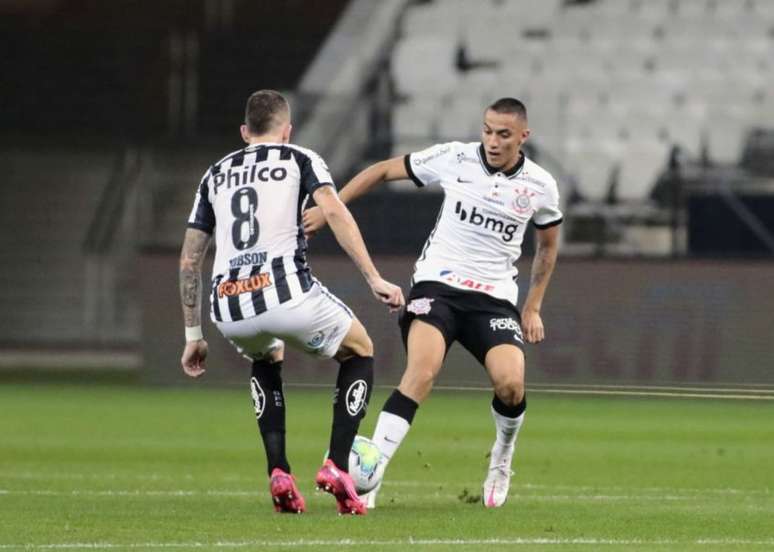 Santos empatou em 1 a 1 com o Corinthians no último clássico em Itaquera (Rodrigo Coca/Ag. Corinthians)