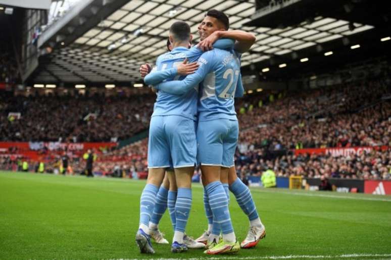 Manchester City vem de grande vitória em clássico de Manchester (Foto: OLI SCARFF / AFP)