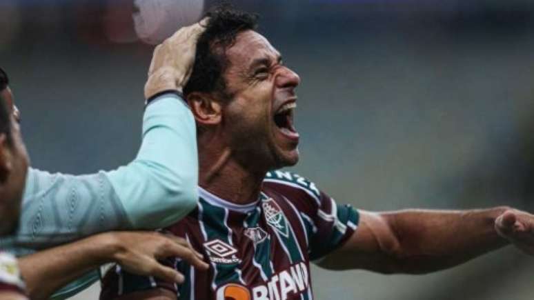 Fred deixou o dele na vitória do Flu (Foto: Lucas Merçon / Fluminense)