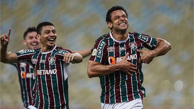 Fred desencantou e voltou a marcar na vitória do Fluminense sobre o América-MG (Foto: Lucas Merçon / Fluminense)