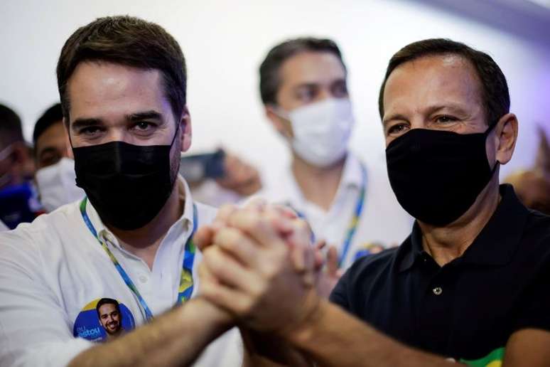 Pré-candidatos do PSDB à Presidencia Eduardo Leite e João Doria
21/11/2021
REUTERS/Ueslei Marcelino