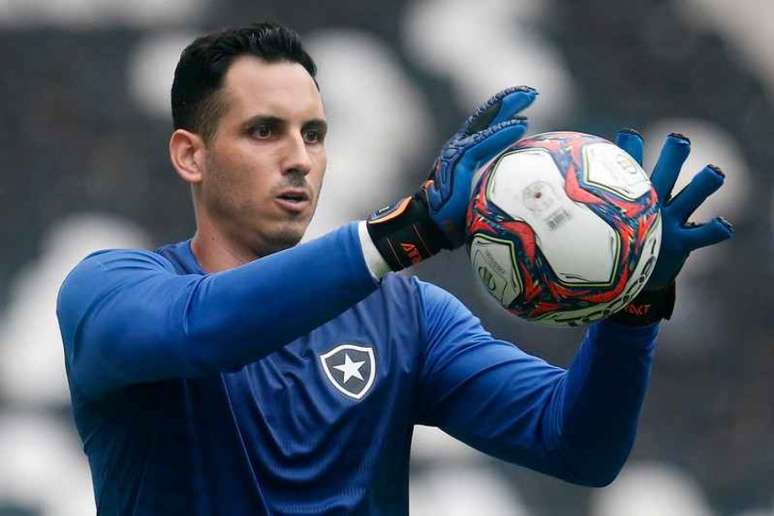 Gatito Fernández em ação pelo Botafogo (Foto: Vítor Silva/Botafogo)