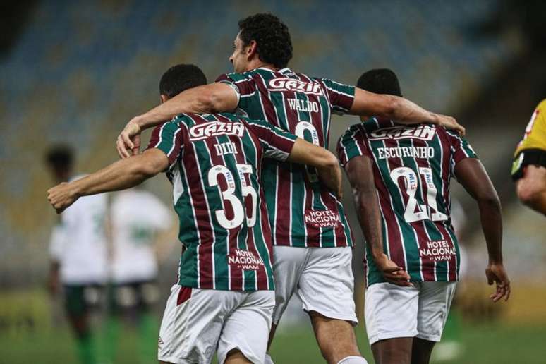 Fluminense melhorou possibilidade de classificação após vitória em casa (FOTO: LUCAS MERÇON / FLUMINENSE F.C.)