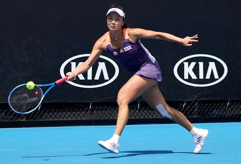 Tenista chinesa Peng Shuai durante Aberto da Austrália de 2020 
21/01/2020 REUTERS/Kim Hong-Ji