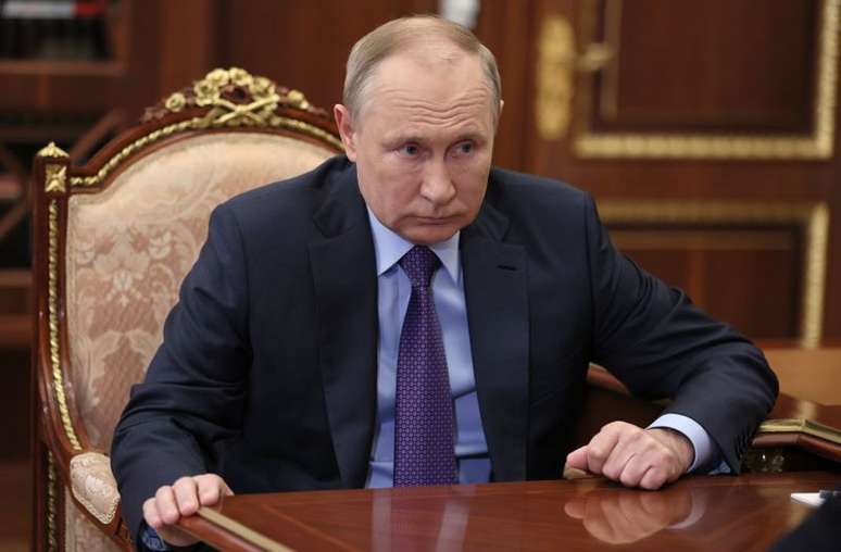 Presidente russo, Vladimir Putin em Moscou, Rússia
22/11/2021
Sputnik/Mikhail Metzel/Pool via REUTERS
