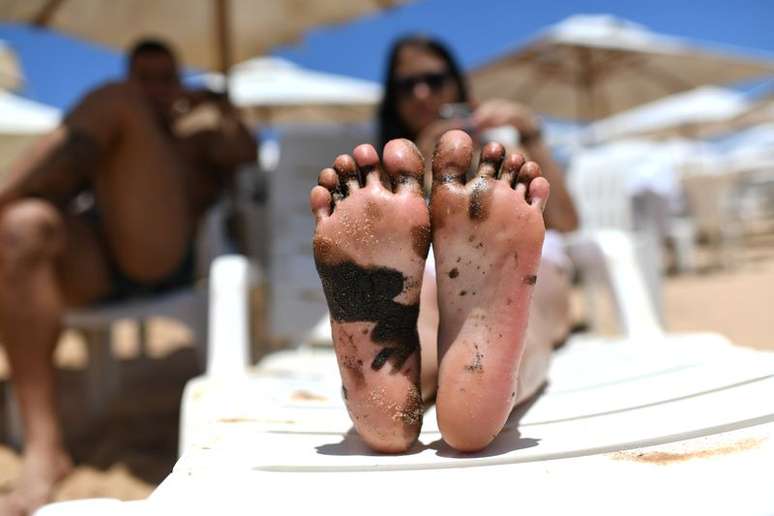 Turistas na praia de Imbassa&iacute; em Mata de S&atilde;o Jo&atilde;o, Bahia
26/10/2019
REUTERS/Lucas Landau