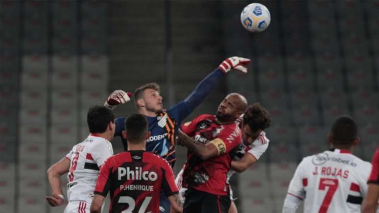 São Paulo e Athletico-PR se enfrentam no Morumbi, nesta quarta-feira, às 21h30 (Foto: Rubens Chiri/saopaulofc.net)