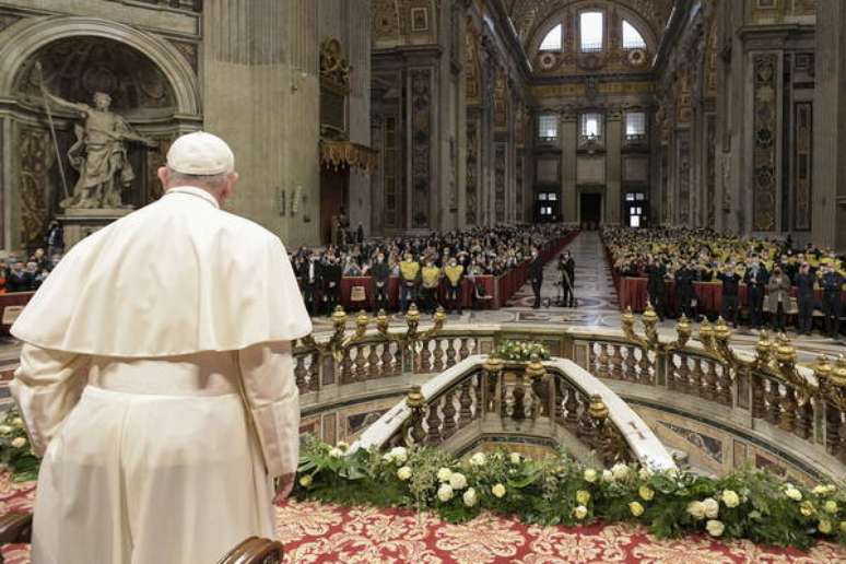 Papa Francisco foi uma das 32 pessoas homenageadas pela Câmara dos Deputados