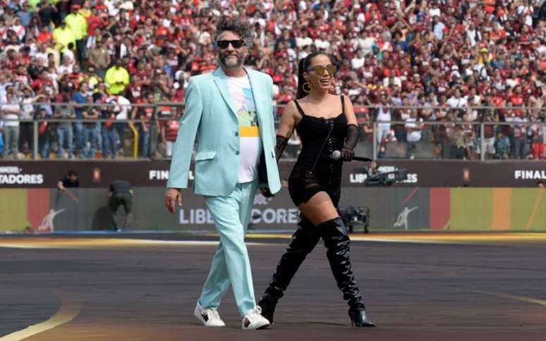Diferente de 2019, Anitta cantará solo em Montevidéu (Foto: Ernesto BENAVIDES / AFP)