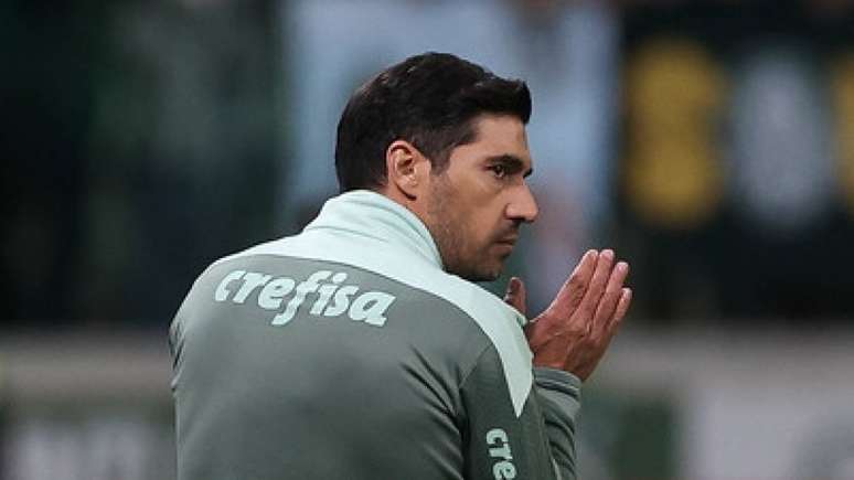 Abel Ferreira em ação pelo Palmeiras (Foto: Cesar Greco/Palmeiras)