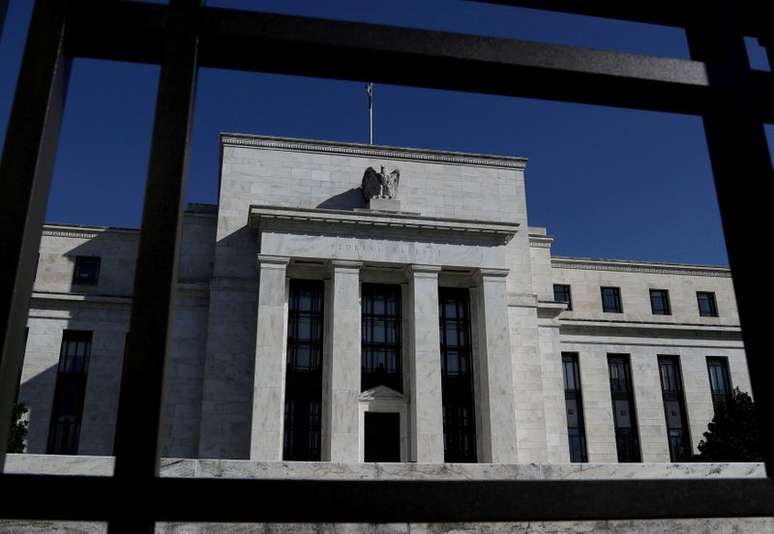 Sede do Federal Reserve, em Washington
22/11/2021
REUTERS/Kevin Lamarque