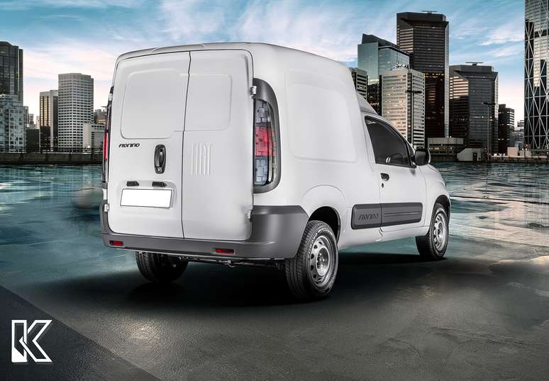 Projeção do novo Fiat Fiorino