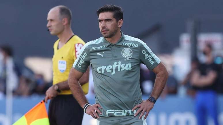 Abel falou de foco do Verdão pela conquista (Foto: Cesar Greco/Palmeiras)