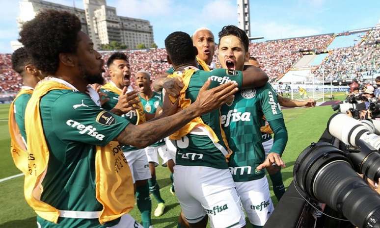 Palmeiras conquistou o tricampeonato da América (Foto: Cesar Greco / Palmeiras)