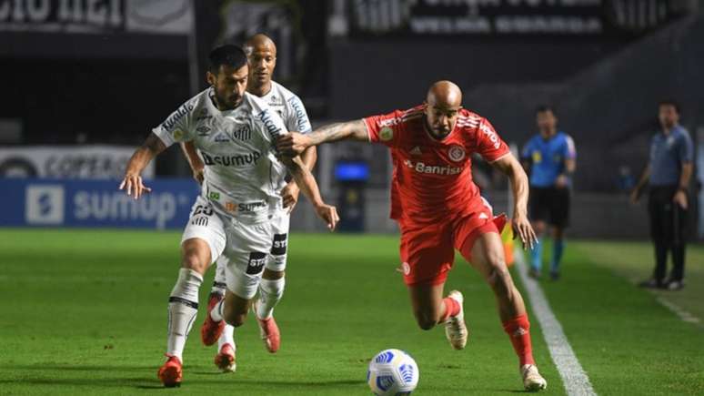 Santos e Inter ficaram no empate no primeiro turno do Brasileirão (Ricardo Duarte / Internacional)