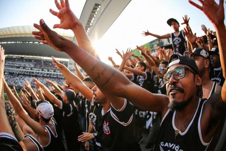 Corinthians faz neste domingo o seu quinto jogo seguido com casa cheia na Arena (Foto: Bruno Teixeira/Corinthians)