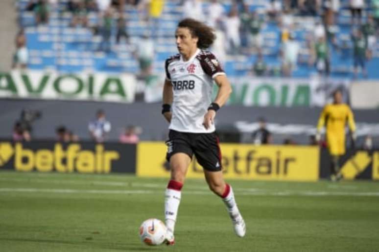 David Luiz saiu em defesa de Andreas (Foto: Alexandre Vidal)