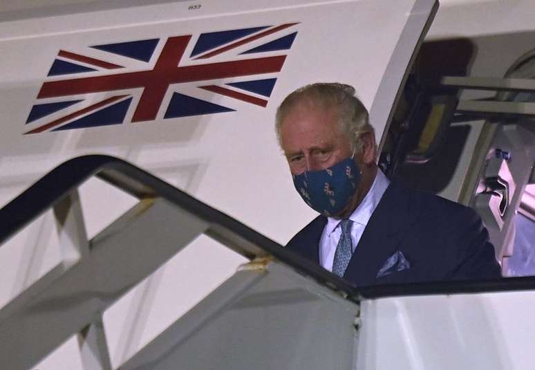 Pr&iacute;ncipe Charles chega a Barbados
28/11/ 2021 REUTERS/Toby Melville